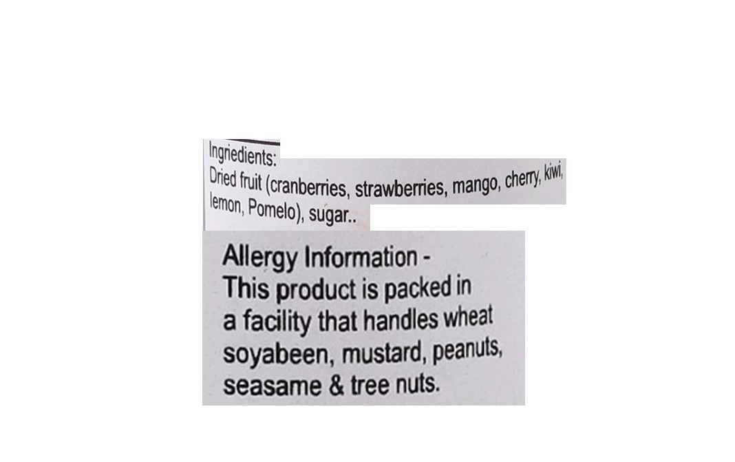 Axium Dry Berries, Fruits Trail Fruit Cocktail   Pack  200 grams